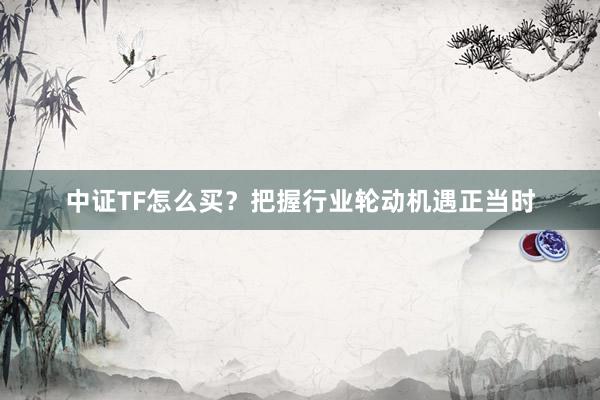 中证TF怎么买？把握行业轮动机遇正当时